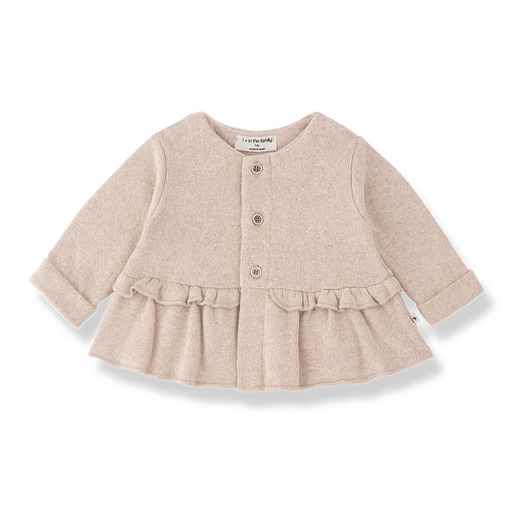 1+ In The Family | Newborn vestje Strasbourg | Nude - 