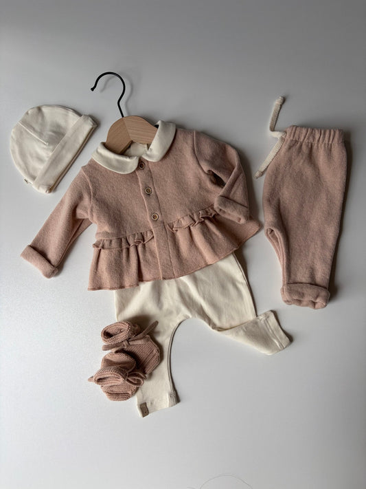 1+ In The Family | Newborn vestje Strasbourg | Nude - 