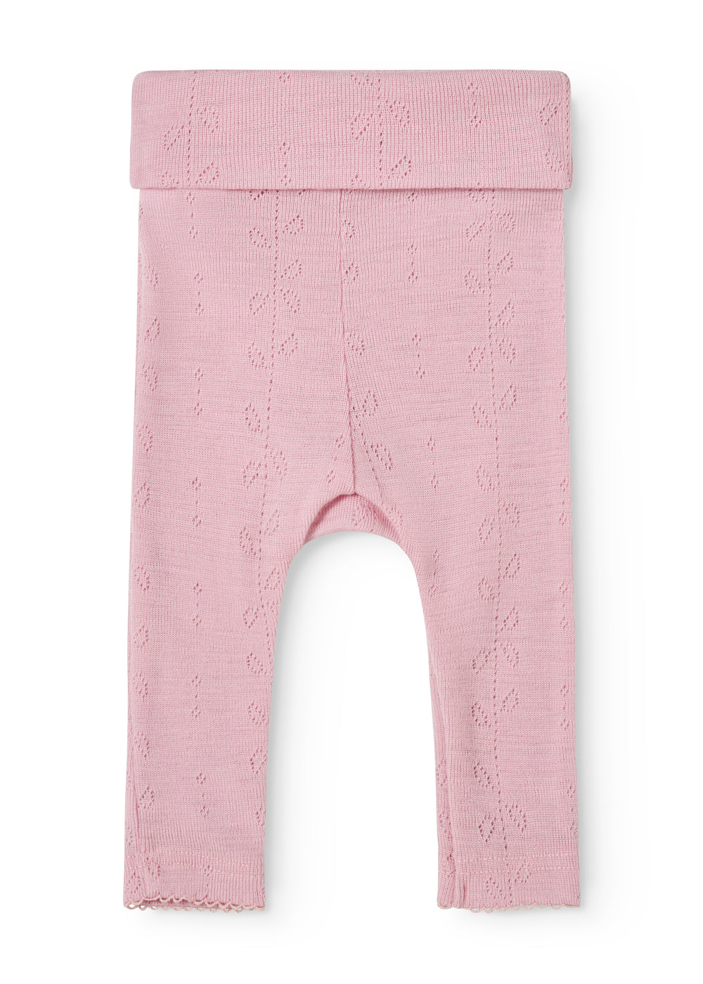 MarMar | Piva Pointelle Broek Wol | Soft Berry