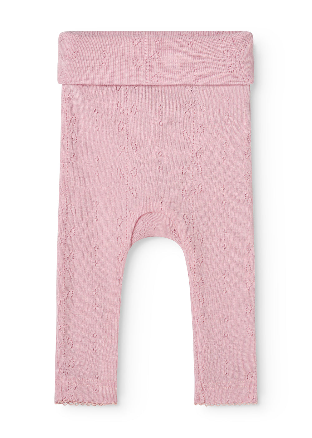 MarMar | Piva Pointelle Broek Wol | Soft Berry