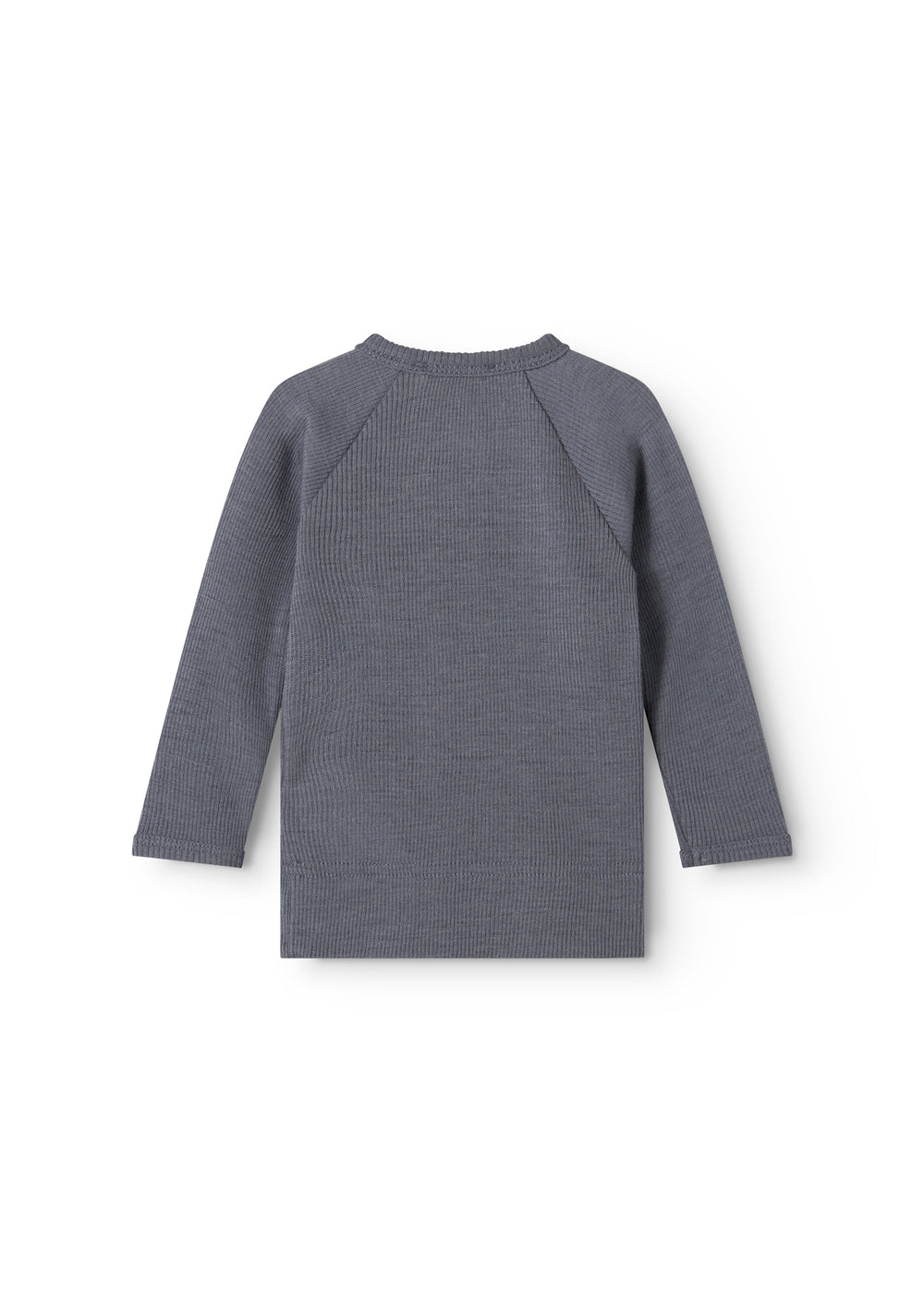 MarMar | Tut Wrap Rib Longsleeve Wol | Rainstorm