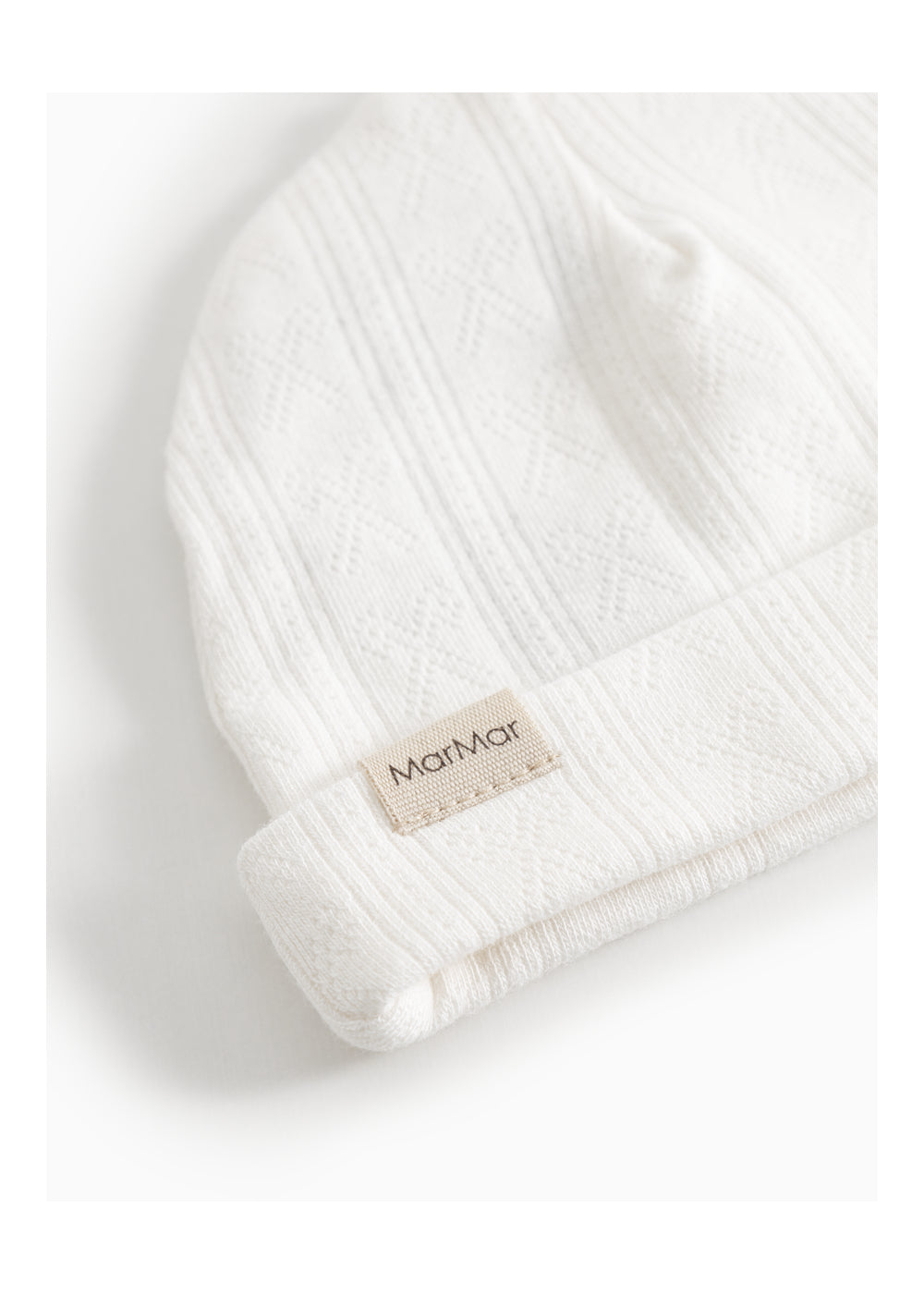 MarMar | Aiko Newborn Muts Pointelle | Gentle White