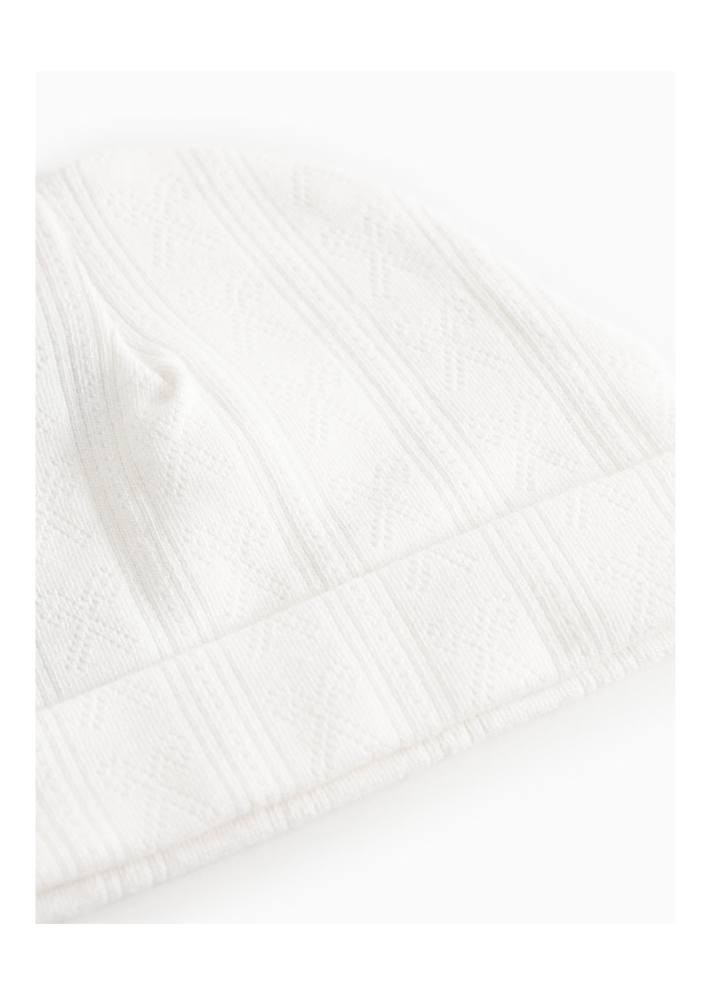 MarMar | Aiko Newborn Muts Pointelle | Gentle White