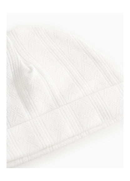 MarMar | Aiko Newborn Muts Pointelle | Gentle White