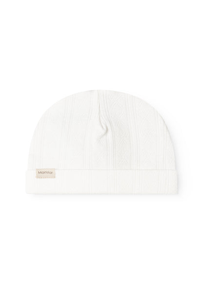 MarMar | Aiko Newborn Muts Pointelle | Gentle White