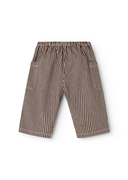 MarMar | Panto Soft Denim | Dark Brownie Stripe