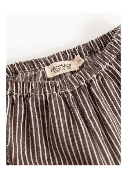 MarMar | Panto Soft Denim | Dark Brownie Stripe