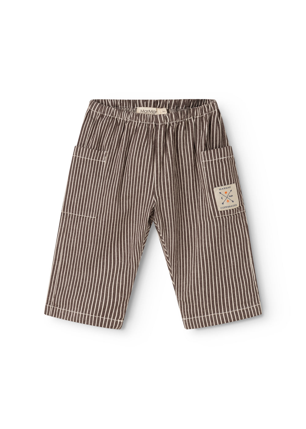 MarMar | Panto Soft Denim | Dark Brownie Stripe
