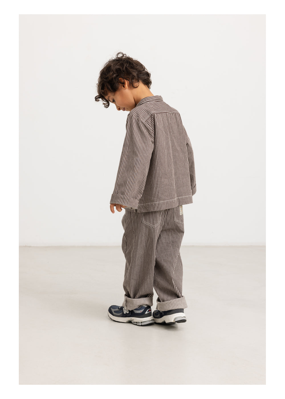 MarMar | Pando Soft Denim | Dark Brownie Stripe