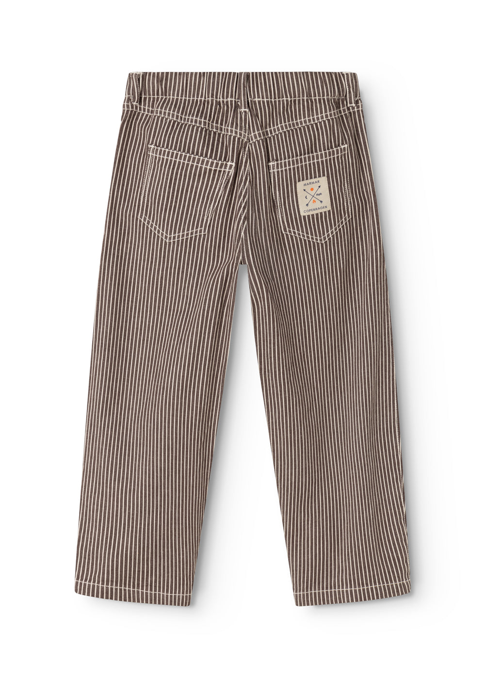 MarMar | Pando Soft Denim | Dark Brownie Stripe