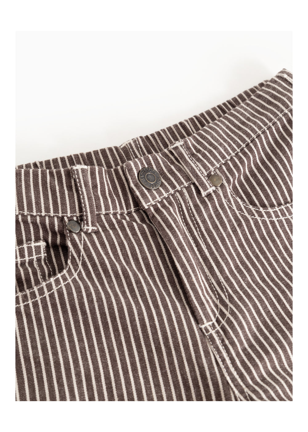 MarMar | Pando Soft Denim | Dark Brownie Stripe