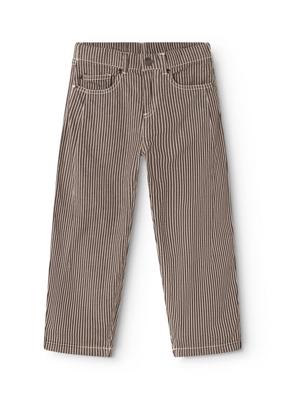 MarMar | Pando Soft Denim | Dark Brownie Stripe