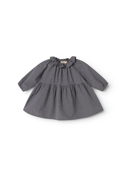 MarMar | Dawson Frill Jurk | Pigeon Blue