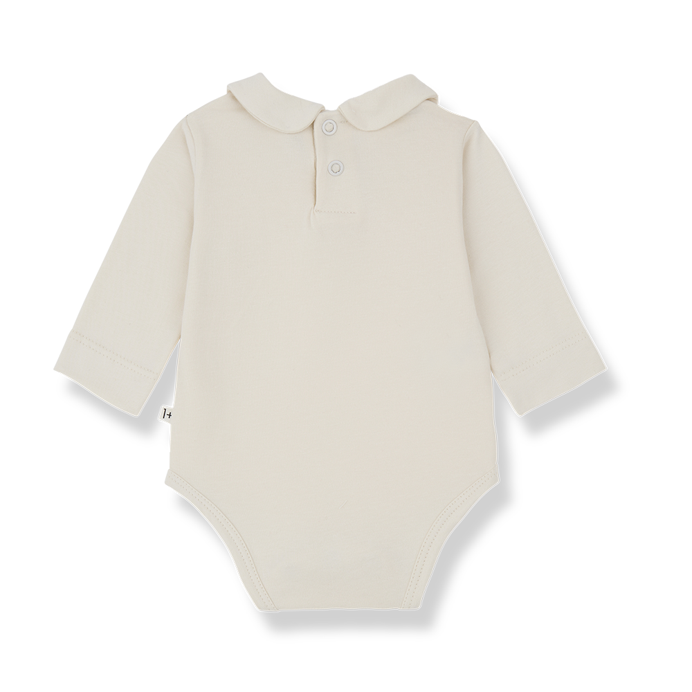 1+ In The Family | Newborn Romper Annette | Ecru