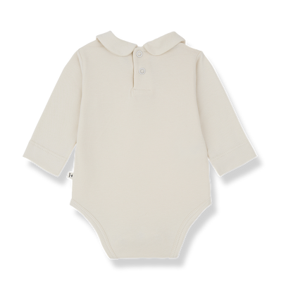 1+ In The Family | Newborn Romper Annette | Ecru