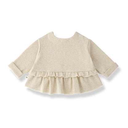 1+ In The Family | Newborn vestje Dinan | Ecru