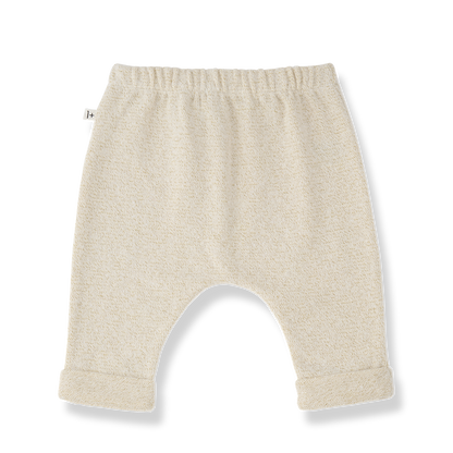 1+ In The Family | Newborn Broek Gordes | Ecru