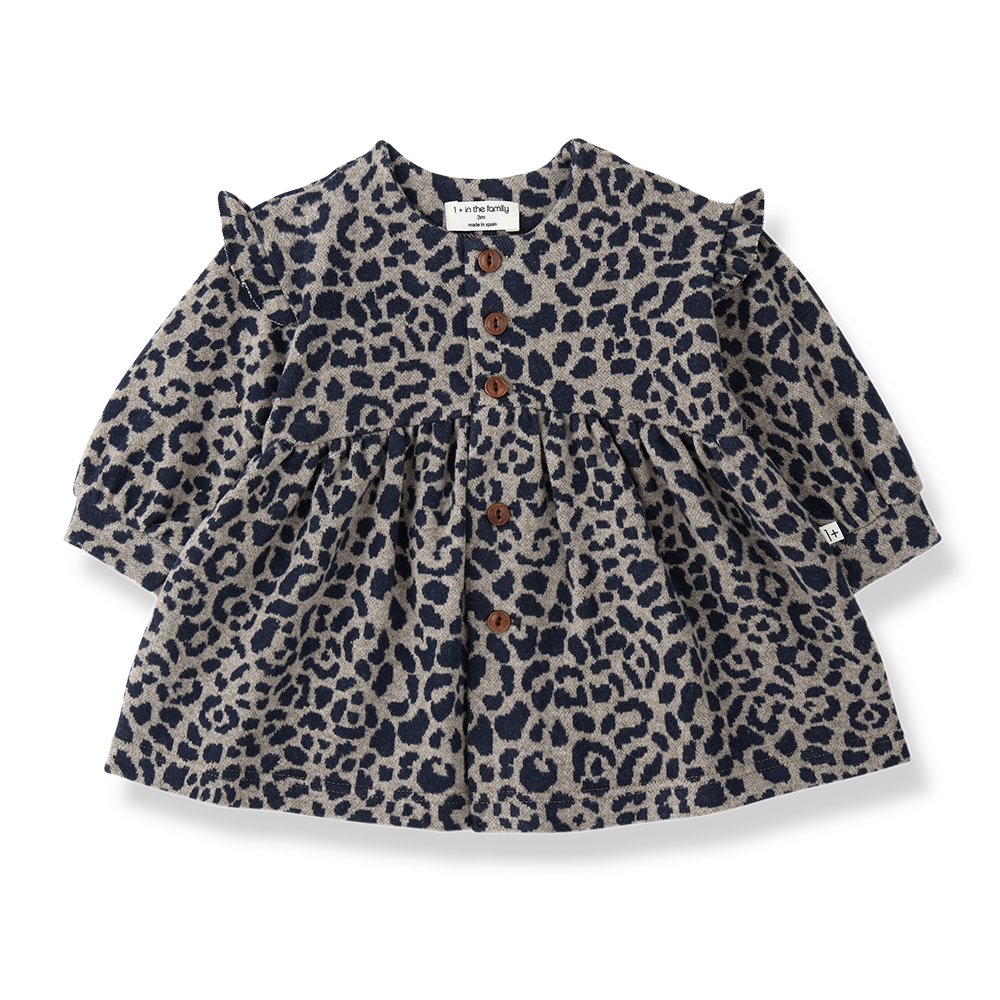 1+ In The Family | Jurk Matera | Blauw