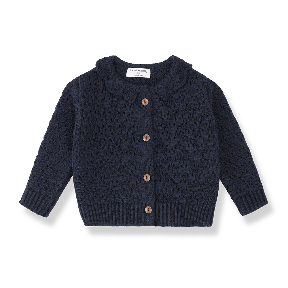 1+ In The Family | Vest Nimes | Blauw