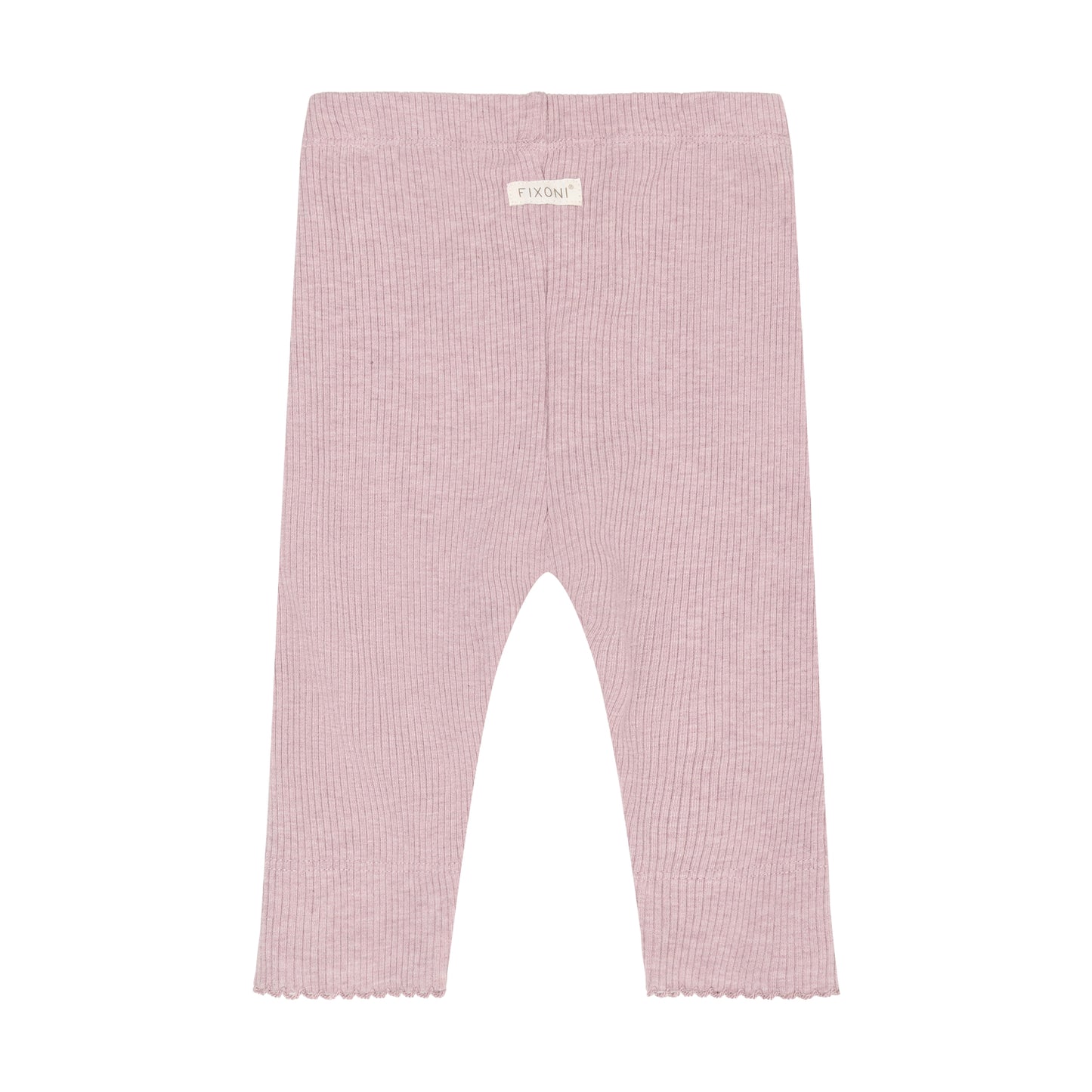 Fixoni | Legging Rib Melange | Roze