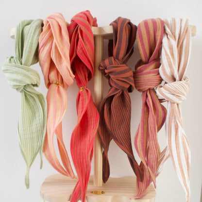 LOVEissue | Muslin Cotton Scarf | Coral