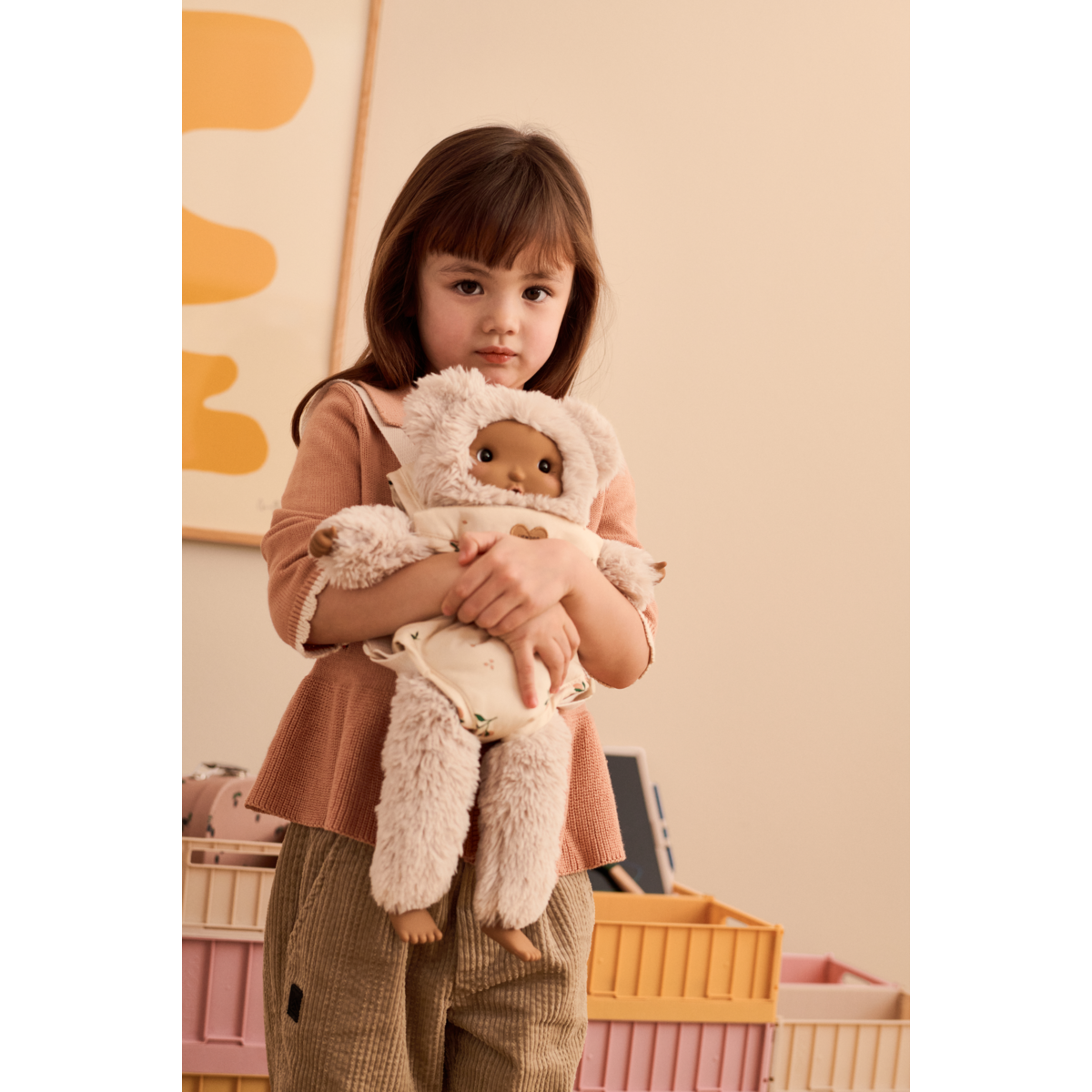 Liewood | Eleanor Doll Carier | Mini Me Peach