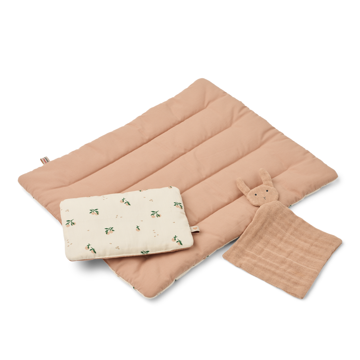 Liewood |Joan Doll Beddengoed Set | Peach/Sea Shell