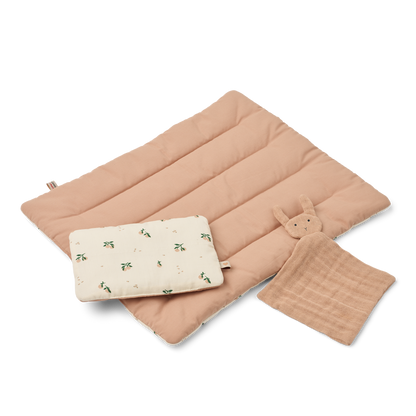 Liewood |Joan Doll Beddengoed Set | Peach/Sea Shell