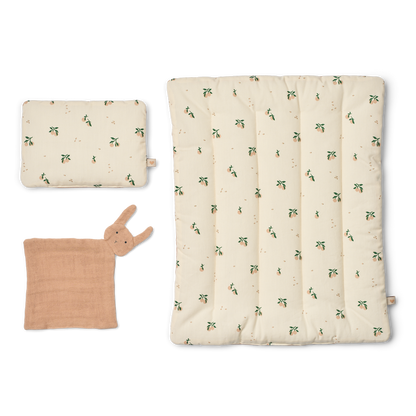 Liewood |Joan Doll Beddengoed Set | Peach/Sea Shell