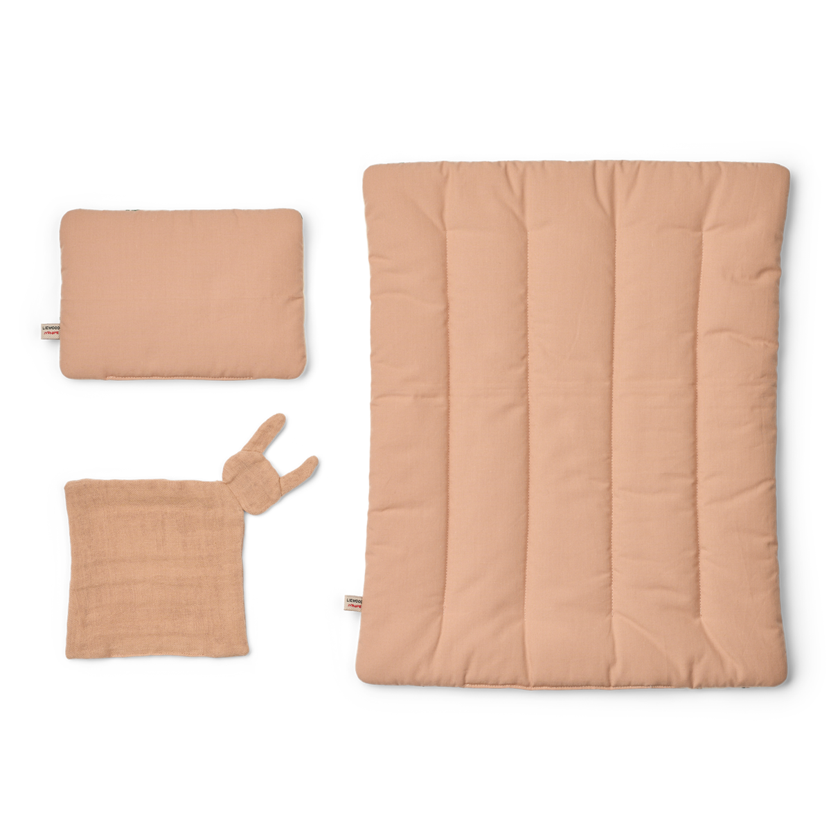 Liewood |Joan Doll Beddengoed Set | Peach/Sea Shell