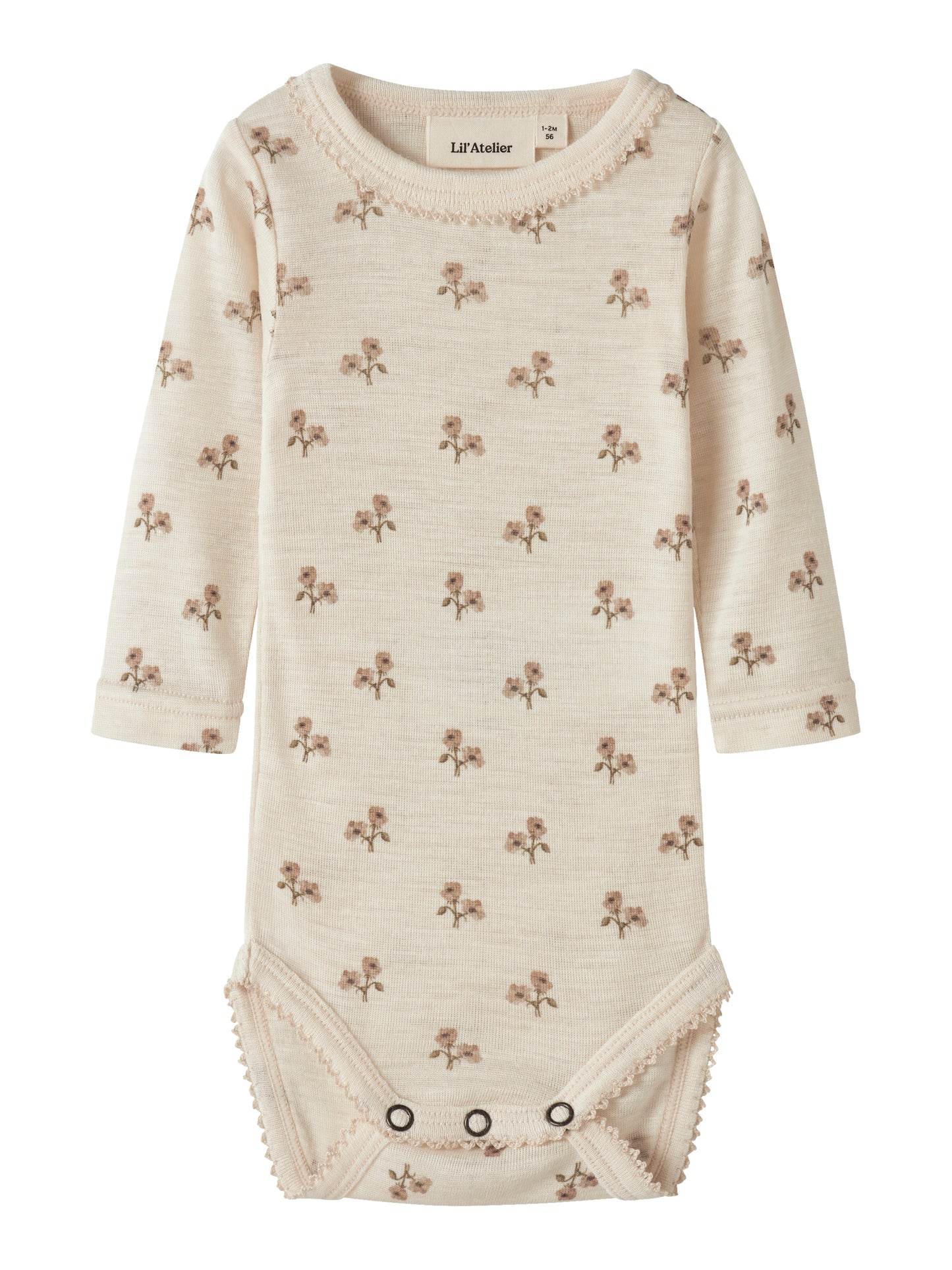 Lil' Atelier | Nalu Wollen Romper | Turtledove