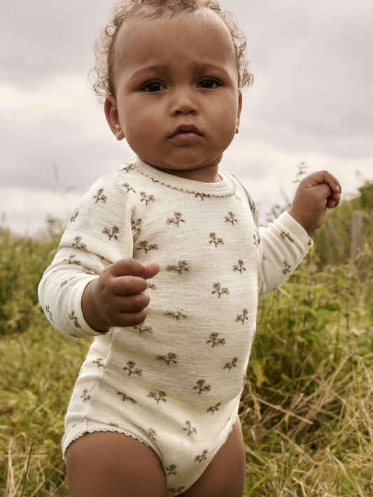 Lil' Atelier | Nalu Wollen Romper | Turtledove
