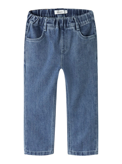 Lil' Atelier | Obello Loose Jeans | Dark Blue Denim