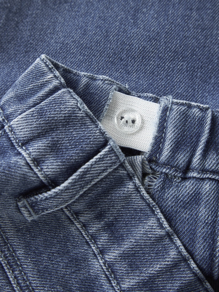Lil' Atelier | Obello Loose Jeans | Dark Blue Denim