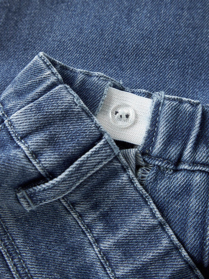 Lil' Atelier | Obello Loose Jeans | Dark Blue Denim