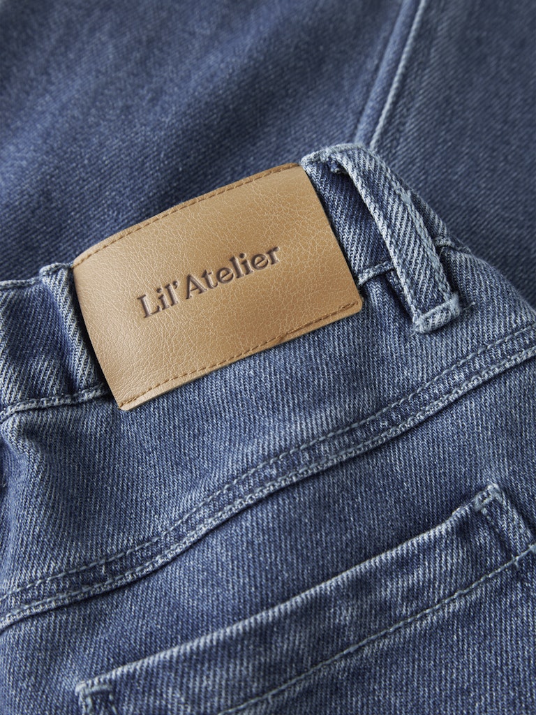 Lil' Atelier | Obello Loose Jeans | Dark Blue Denim