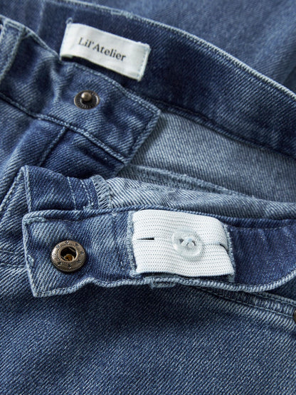 Lil' Atelier | Obello Wide Jeans | Dark Blue Denim