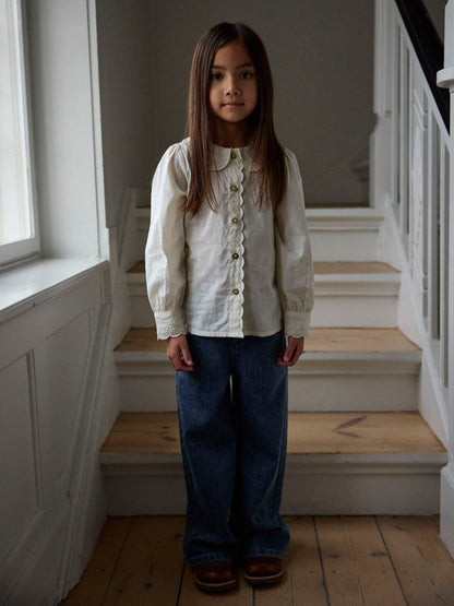 Lil' Atelier | Obello Wide Jeans | Dark Blue Denim