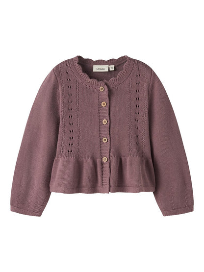 Lil' Atelier | Ramla Gebreid Vest | Rose Taupe