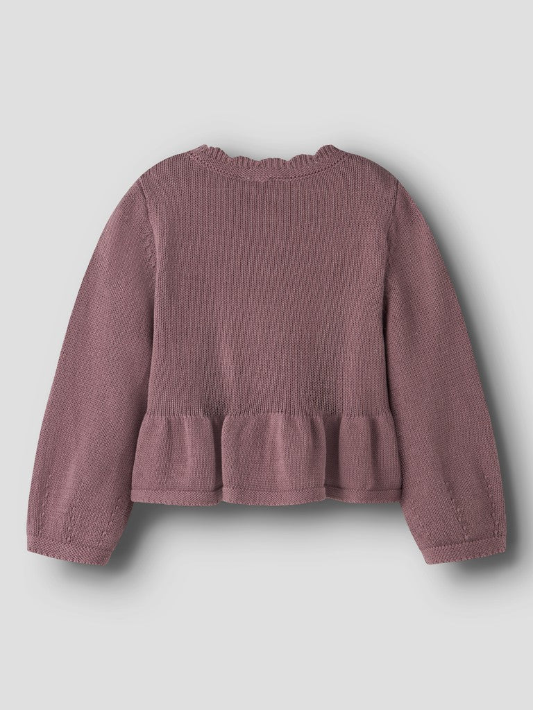 Lil' Atelier | Ramla Gebreid Vest | Rose Taupe