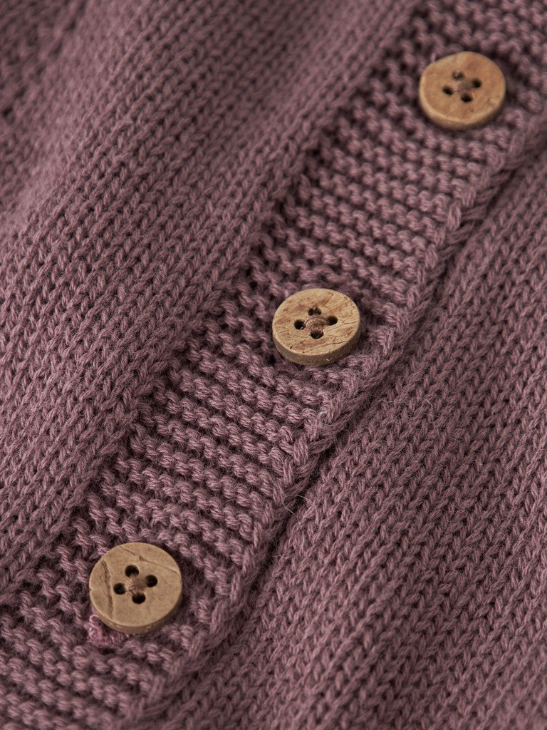 Lil' Atelier | Ramla Gebreid Vest | Rose Taupe