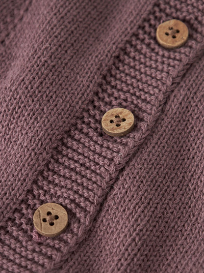 Lil' Atelier | Ramla Gebreid Vest | Rose Taupe