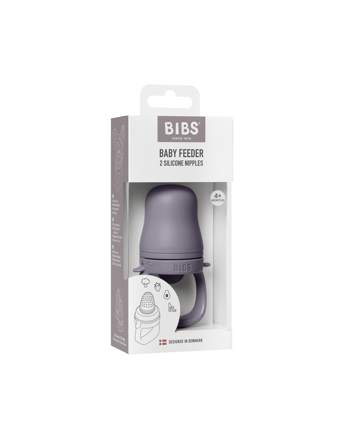 BIBS | Baby Feeder | Fossil Grey - 5713795261949