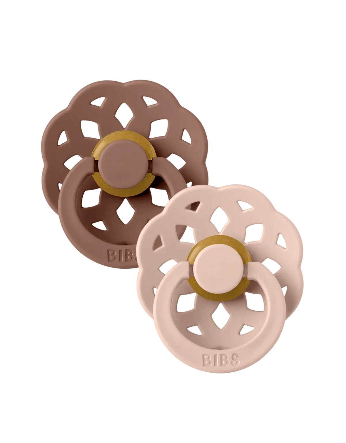 BIBS | Boheme Fopspeen 2-pack | Woodchuck/Blush - 
