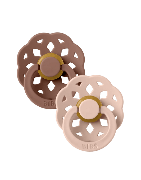 BIBS | Boheme Fopspeen 2-pack | Woodchuck/Blush - 