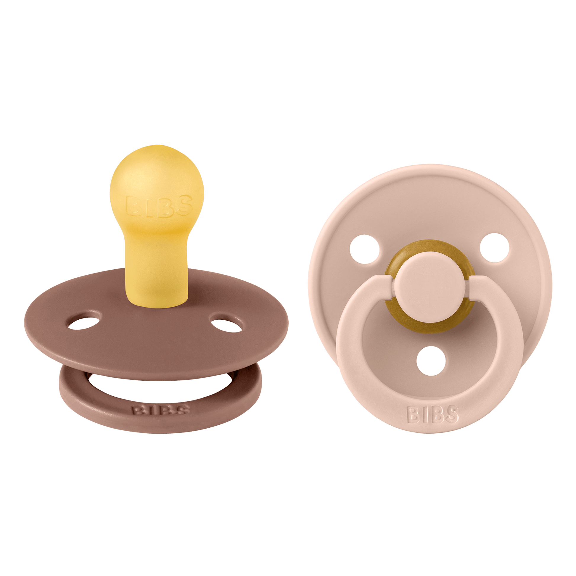 BIBS | Colour Fopspeen 2 - pack | Woodchuck / Blush | Maat 3 - 