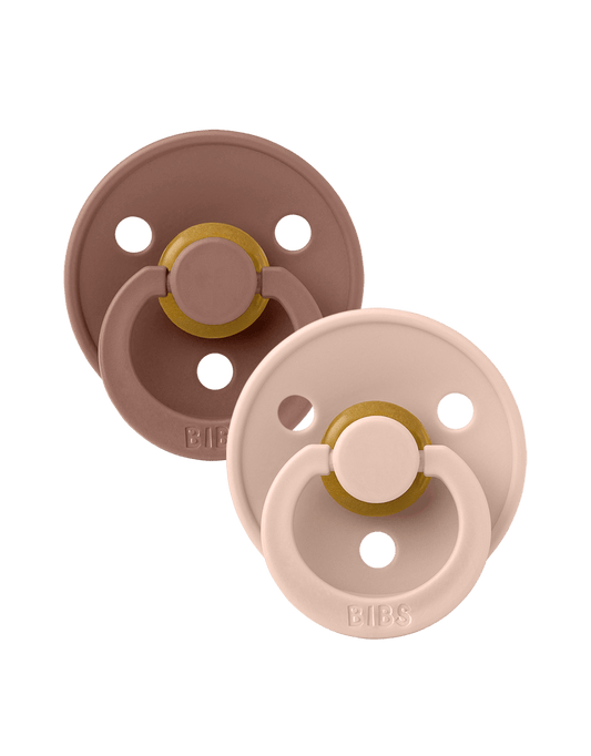 BIBS | Colour Fopspeen 2-pack | Woodchuck/Blush - 