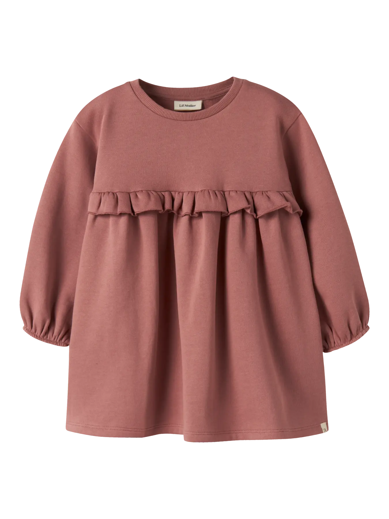 Lil'Atelier | Kilano Loose Sweat Dress | Withered Rose