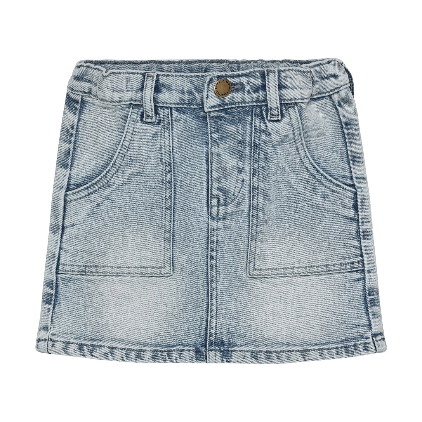 En Fant | Denim Rok | Light Blue Denim - 
