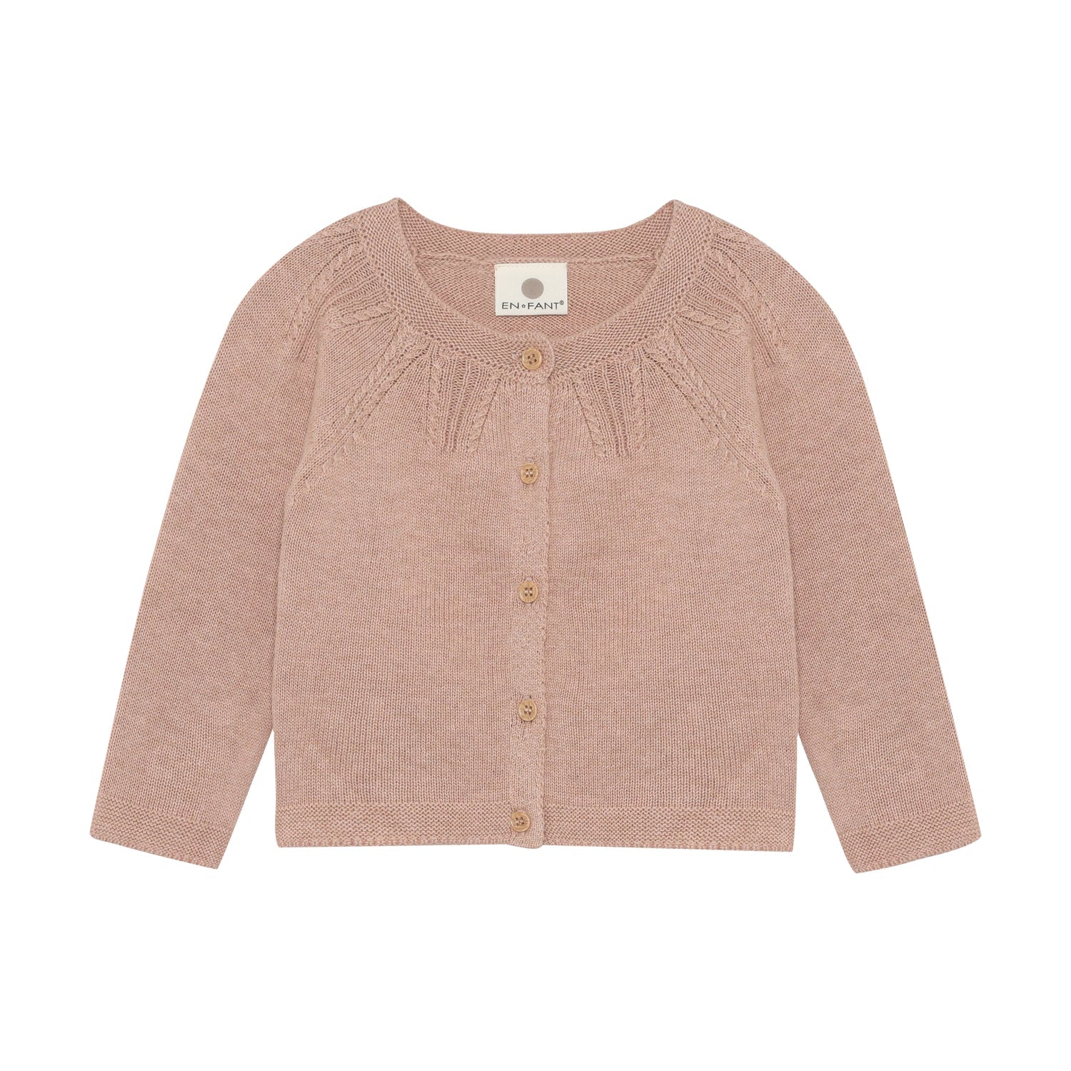 En Fant | Gebreid Vestje | Adobe Rose - 5713438920097
